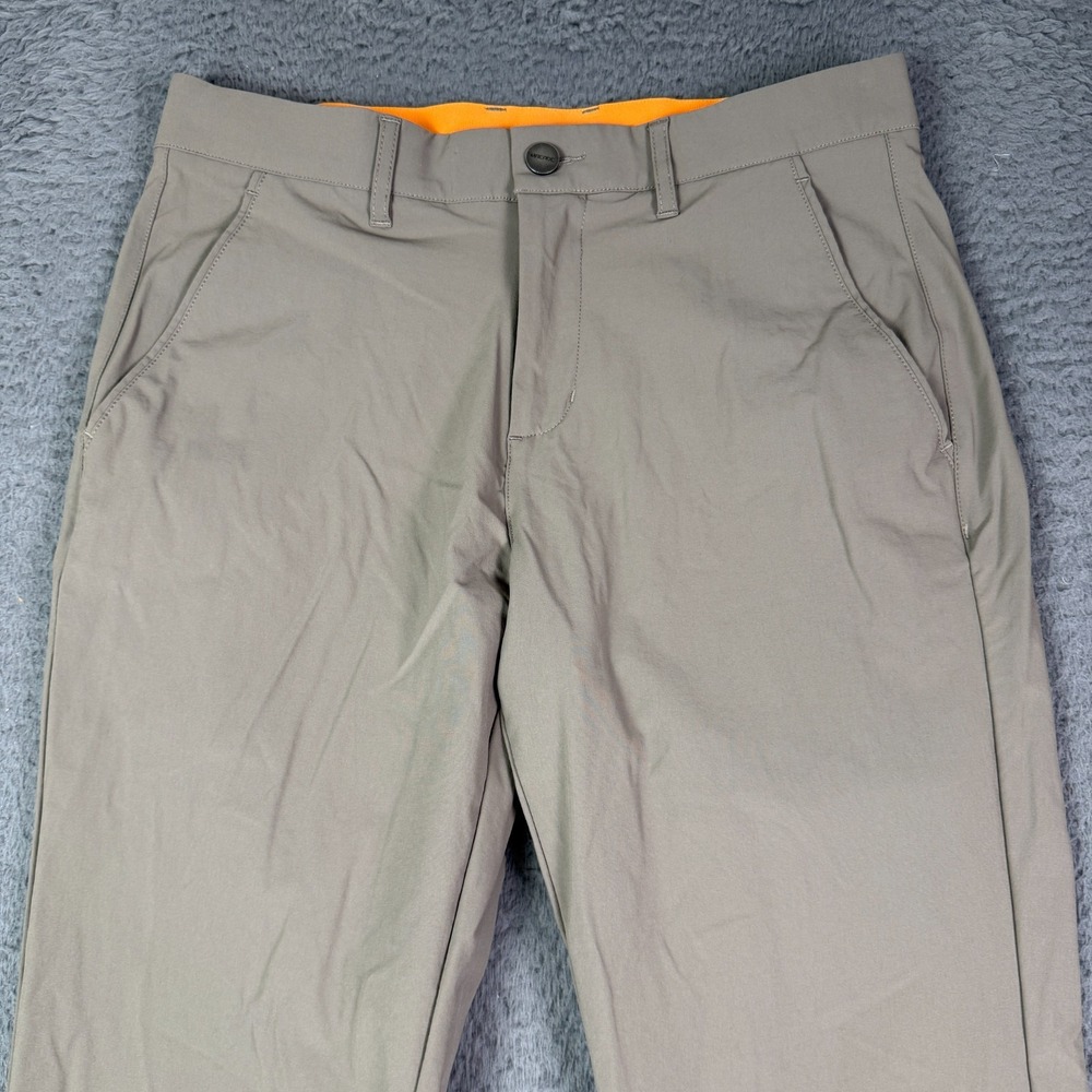 Macade Golf Pants Mens 30x28 Beige Performance Stretch Trousers Slim Fit